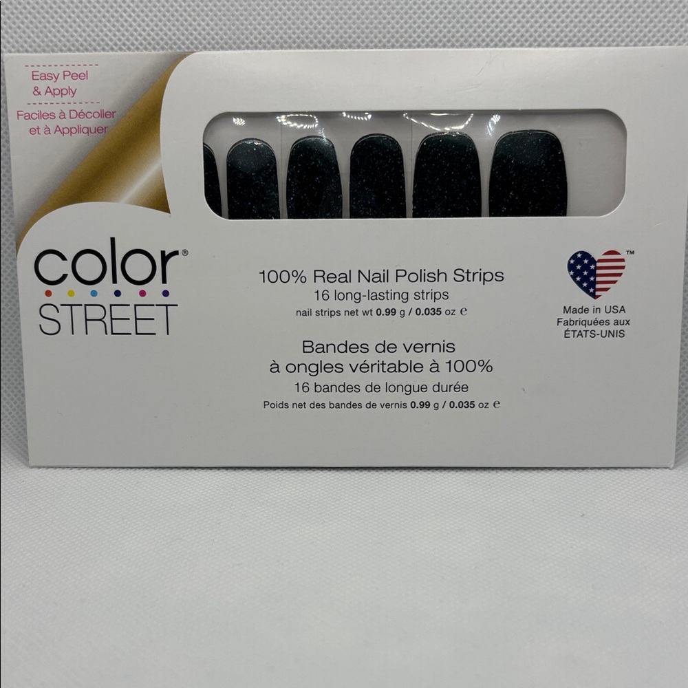 💅 3/$10 - Color Street Dark Green Nail Strips - Scot Topic